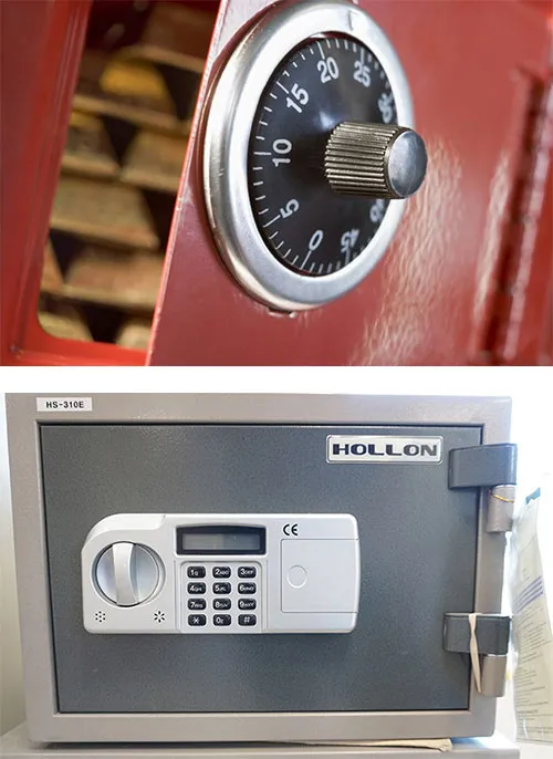 If your dial or keypad combination locks are malfunctioning, give us a call. To 